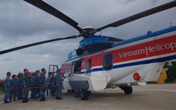 Điều trực thăng ra đảo Sơn Ca cấp cứu chiến sĩ đột quỵ não
