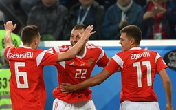 Thắng đậm Ai Cập, chủ nhà Nga 99% có vé vào vòng 1/8 World Cup 2018
