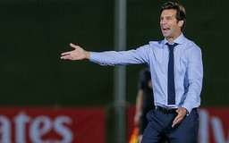 Real Madrid cho tân HLV Santiago Solari hai tuần thể hiện