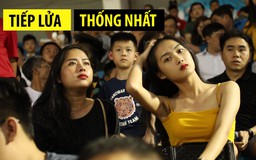 Fan nữ xinh đẹp hâm nóng trận TP.HCM - Hà Nội