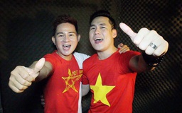 Ca sĩ Cáp Anh Tài tung ca khúc cổ vũ Việt Nam vào chung kết AFF Cup