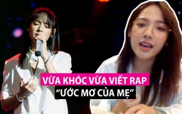 Cara hát live 'Ước mơ của mẹ', lần đầu kể chuyện vừa viết rap vừa khóc lúc 2h sáng