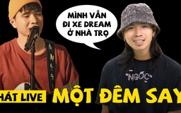 Thịnh Suy hát live ‘Một đêm say’, bộc bạch: Tôi vẫn đi xe dream ở nhà trọ