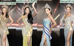 Dàn hoa hậu quốc tế 'đổ bộ' thảm đỏ 'Miss Grand Vietnam'