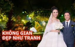 Không gian tiệc cưới hoành tráng của Cường Đôla và Đàm Thu Trang