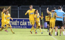 Vòng 19 V-League: Hủy diệt Cần Thơ, FLC Thanh Hóa đòi lại ngôi đầu