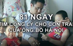 Ông bố và hành trình tìm công lý cho con bị xe hiệu trưởng tông gãy chân