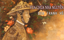 Hút hồn tranh vẽ chân dung vua chúa nhà Nguyễn