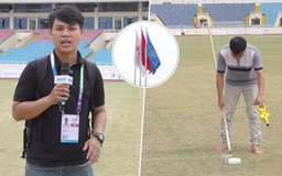 Cận cảnh sân Mỹ Đình trước trận chung kết U.23 Việt Nam - U.23 Thái Lan