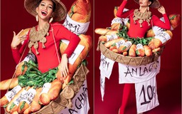 Bánh mì 'đi thi' Hoa hậu Hoàn vũ gây tranh cãi trên mạng xã hội