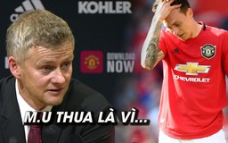 M.U thua muối mặt trước Crystal Palace, đây là cách Solskjaer phân trần