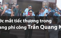Nước mắt tiếc thương trong lễ tang phi công Trần Quang Khải