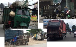 Xe gom rác Sài Gòn quá hôi!