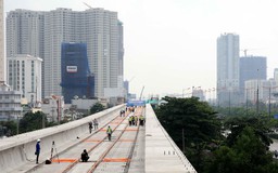 Hợp long cầu metro vượt sông Sài Gòn