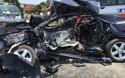 Xe khách đụng xe Camry làm 6 người chết: Giá như có đèn giao thông
