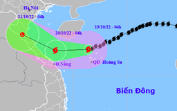 Tâm bão Nesat gió giật cấp 12, chiều nay gây mưa từ Thanh Hóa đến Quảng Bình