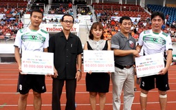 Cựu cầu thủ và người hâm mộ Sài Gòn hướng về miền Trung