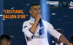 Ronaldo tự tin giành Quả bóng vàng 2017