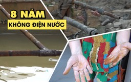LẠ ĐỜI: Hàng trăm hộ dân Hà Nội 8 năm sống không điện nước