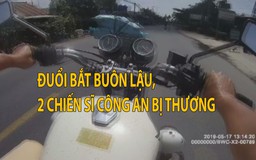 Đối tượng buôn lậu tấn công làm 2 chiến sĩ công an bị thương