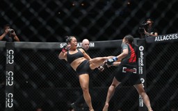 Nữ võ sĩ người Mỹ gốc Việt Bi Nguyễn thắng knock-out đối thủ Indonesia