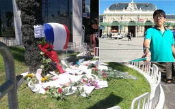 Trực tiếp từ hiện trường vụ khủng bố ở Pháp: Nice - Hoa và nước mắt