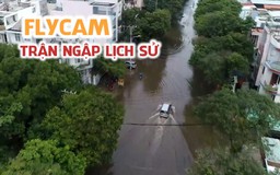 [FLYCAM] Sài Gòn từ trên cao trong trận ngập lịch sử vì bão số 9