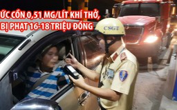 Dân nhậu TP.HCM bị CSGT thổi phạt: “Rút kinh nghiệm chứ, tốn tiền lắm!”