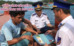 Vùng Cảnh sát biển 4 đồng hành với ngư dân
