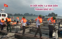 Quảng Ninh di dời hơn 16.000 dân tránh cơn bão số 3