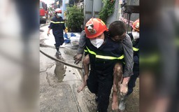 Đau lòng vụ cháy ở Q.Bình Tân làm chủ nhà tử vong, 2 người con bị thương