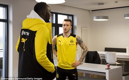 Usain Bolt tập luyện cùng Marco Reus ở Dortmund