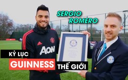 Romero vượt mặt Herrera và Phil Jones để lập kỷ lục Guinness thế giới