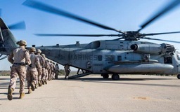 Trực thăng lớn nhất của quân đội Mỹ rơi khi diễn tập ở California