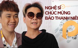 Nghệ sĩ chúc mừng Báo Thanh Niên nhận nút Bạc YouTube