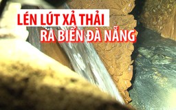 Công trình nhà hàng, khách sạn lén lút xả thải trong đêm