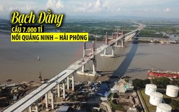 [FLYCAM] Cây cầu 7.000 tỉ đồng nối Quảng Ninh – Hải Phòng