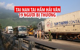 17 người Hàn Quốc, 2 người Việt Nam bị thương vì tai nạn tại hầm Hải Vân