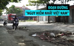 Những ổ voi khổng lồ trên đoạn đường “nguy hiểm nhất Việt Nam“