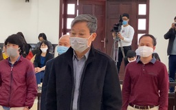 Cựu bộ trưởng Nguyễn Bắc Son trong giây phút lãnh y án tù chung thân