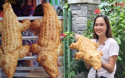 Bánh mì cá sấu khổng lồ gây bão mạng ở miền Tây