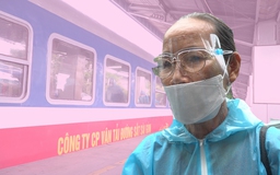 Bên chuyến tàu từ Ga Sài Gòn đưa người Quảng Trị hồi hương từ tâm dịch Covid-19