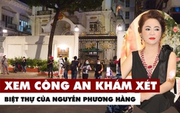 Tập trung trước cổng biệt thự khi nghe tin Nguyễn Phương Hằng bị bắt