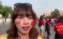CĐV tại sân Al Maktoum tin Việt Nam sẽ thắng Nhật Bản