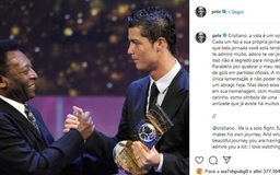 Pele bị phá kỷ lục, đăng ngay dòng trạng thái tiết lộ cảm xúc về Ronaldo