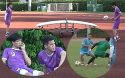 Tuấn Anh đấu kĩ thuật Quang Hải, trợ lý Khoa làm điều không tưởng với Tấn Trường