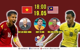 SEA Games: Bình luận trực tiếp trước trận bán kết bóng đá U.23 Việt Nam - U.23 Malaysia