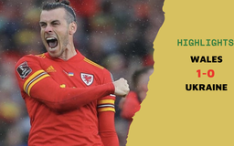 Highlights Wales 1-0 Ukraine: Bale ghi bàn đưa Wales vào VCK World Cup 2022