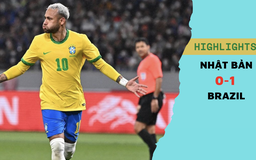 Highlights Nhật Bản 0-1 Brazil: Neymar phô diễn kỹ thuật và ghi bàn