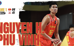 Xem tuyển bóng rổ Việt Nam thắng áp đảo đối thủ hơn 46 bậc ở BXH thế giới